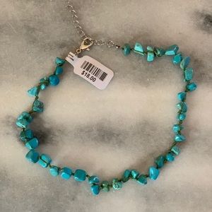 Turquoise choker necklace